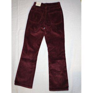 Universal Thread Women's Corduroy Pants Burgundy 00R NWT